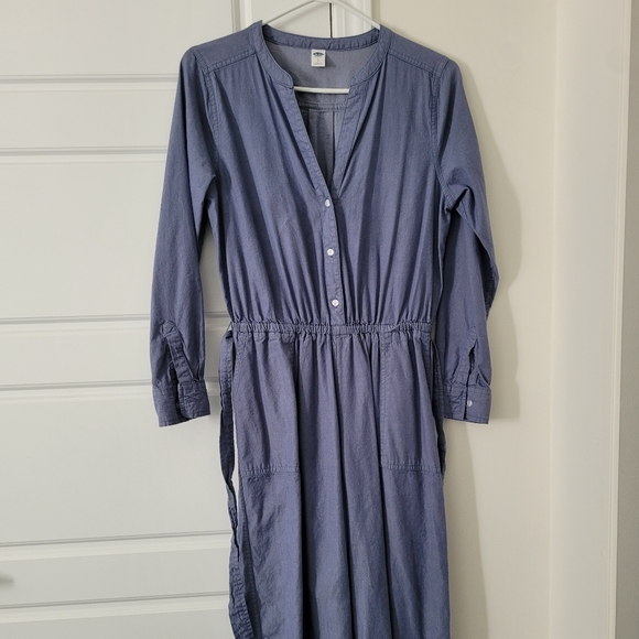 Denim romper jumpsuit - Picture 2 of 4